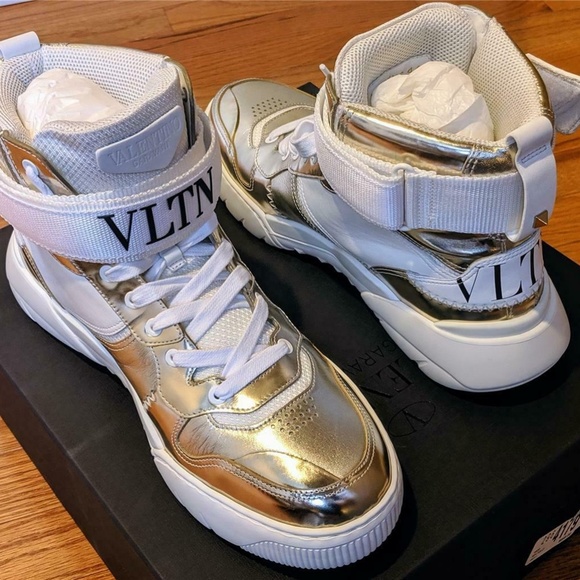 valentino strap sneakers